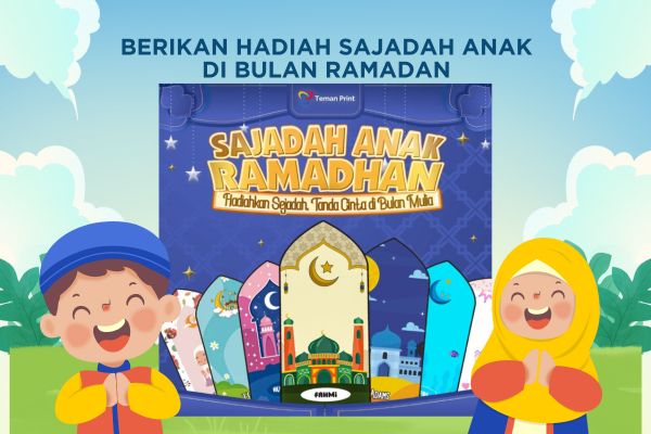 Berikan Hadiah Sajadah Anak Di Bulan Ramadan