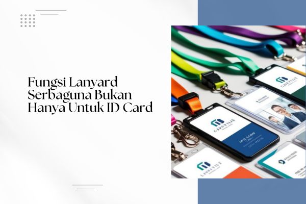 Fungsi Lanyard Serbaguna Bukan Hanya Untuk ID Card